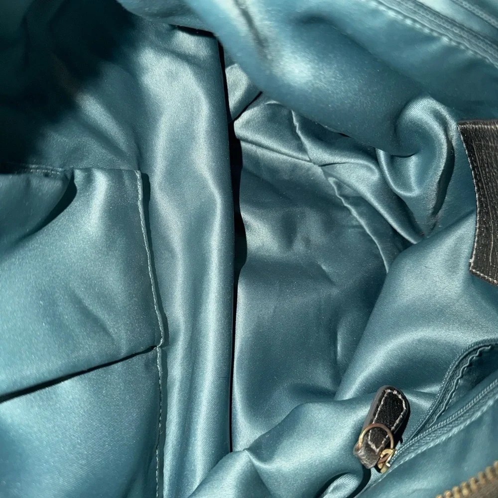 Coach Black and Gold Shoulder Bag